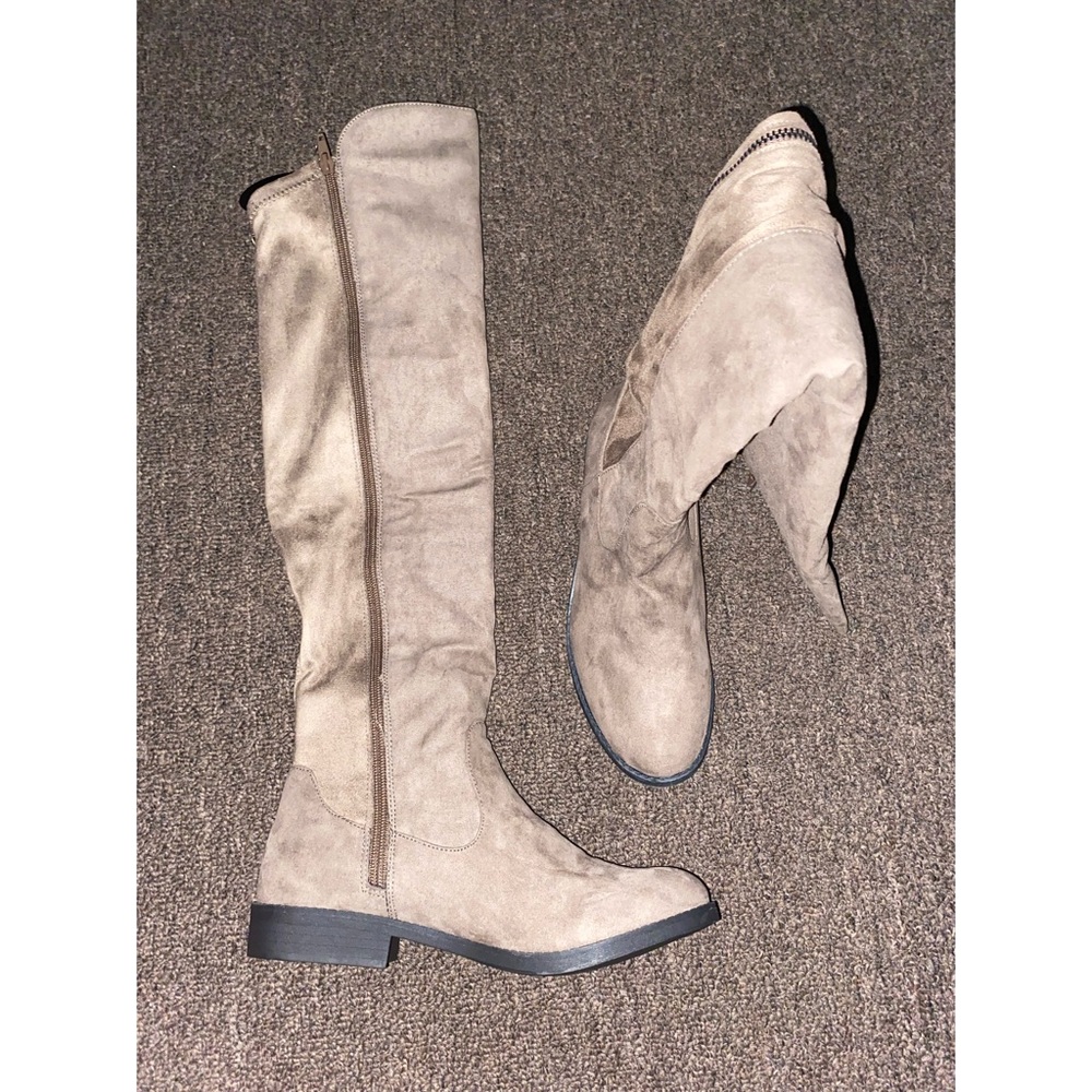 Truffle Suede Style & Co. Over-the-knees boots